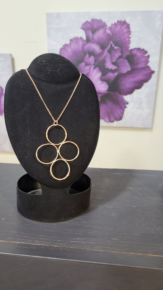 Copper focal Necklace