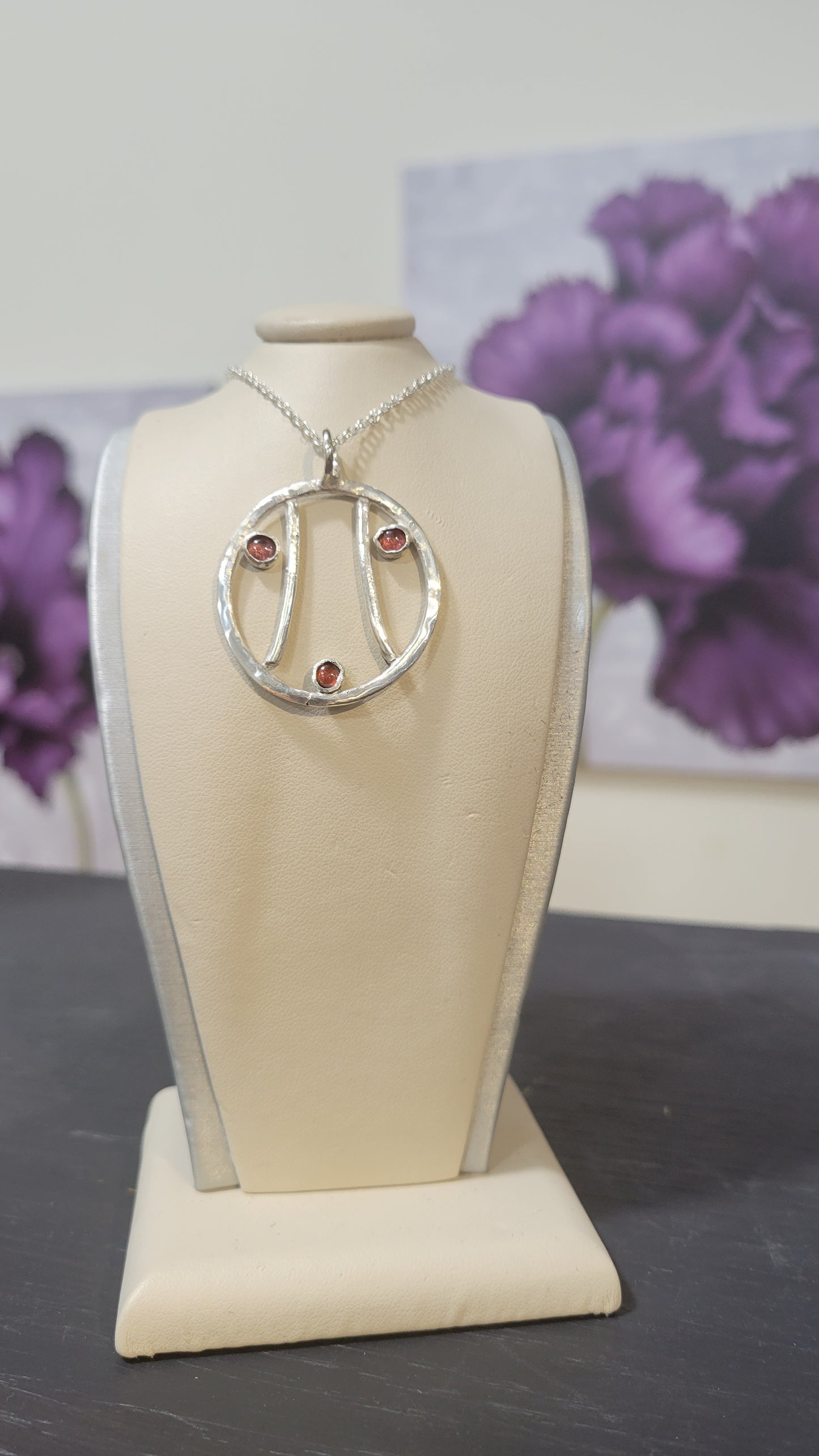 Garnet pendant