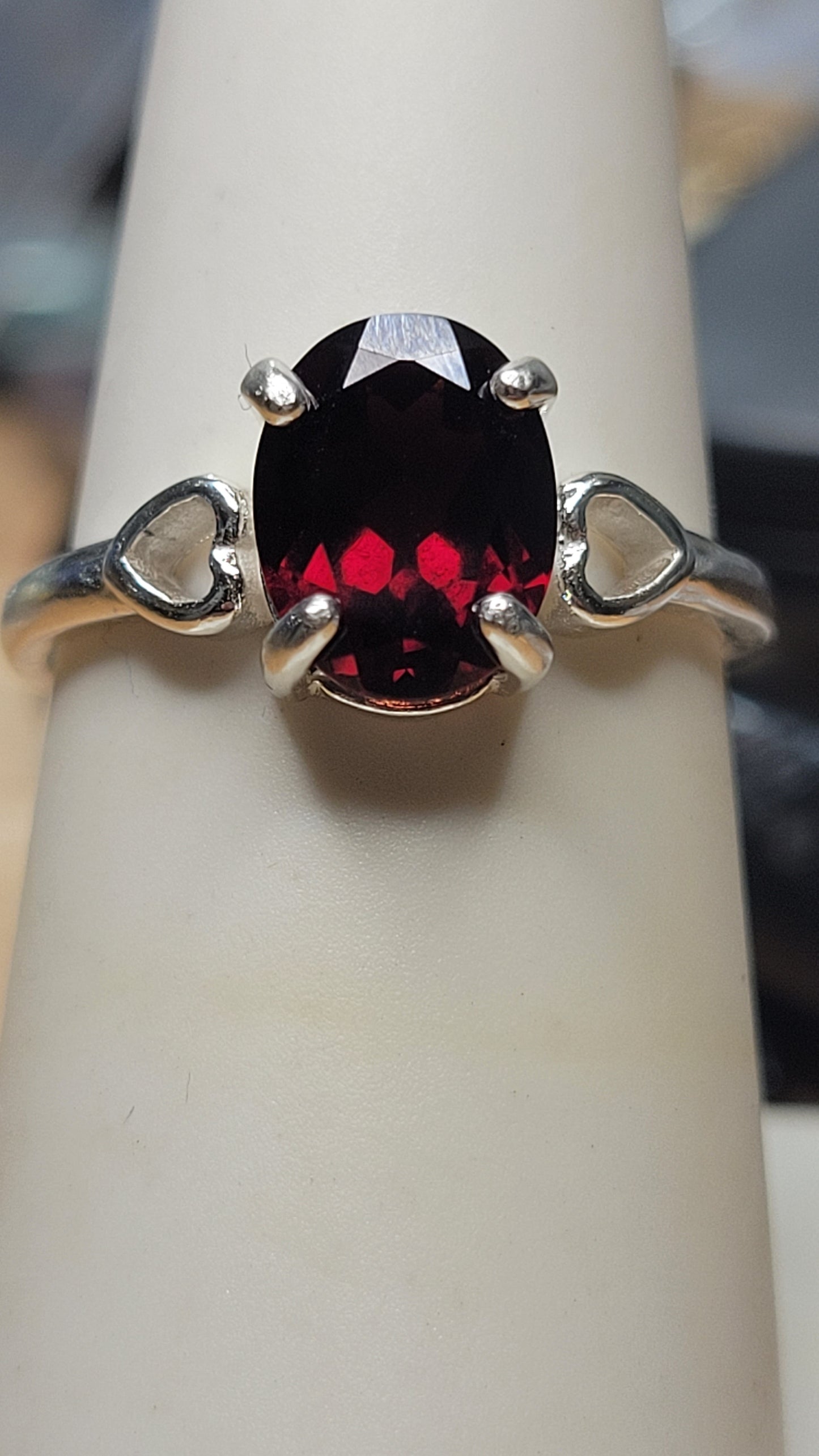 Garnet ring